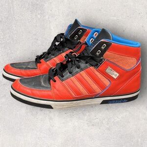 Size 13 Vintage Dead Stock Adidas Conductor Hi Top Shoes Mens